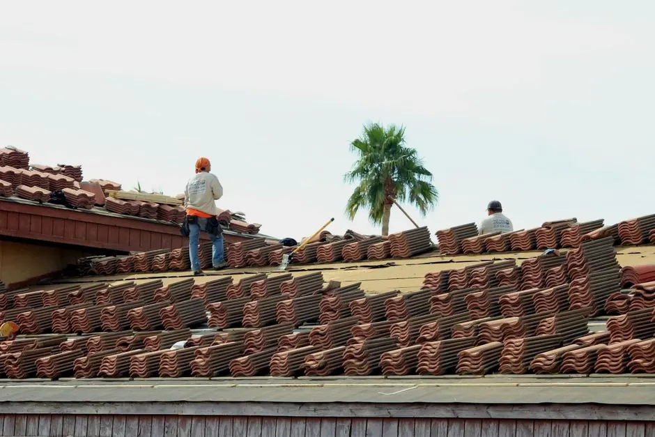 Aging roofs in older neighborhoods